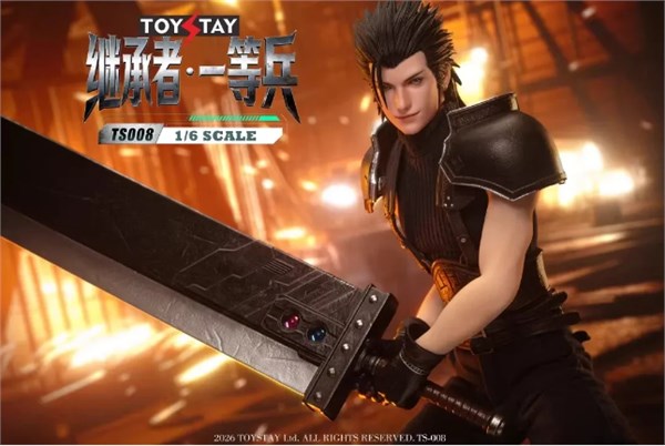 突然出现多款1/6最终幻想人偶？888元一个耶路撒冷朋克版、770元的克劳德和扎克斯