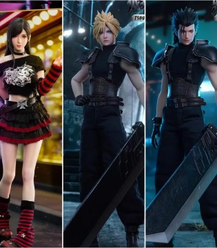 突然出现多款1/6最终幻想人偶？888元一个耶路撒冷朋克版、770元的克劳德和扎克斯