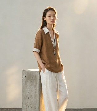 亚麻,侘寂,RUORON,自然肌理,松弛哲学,女装,招商,加盟