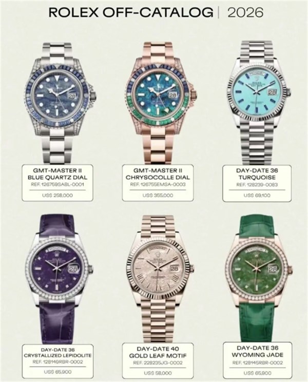 探秘劳力士26年隐藏款：奢华与稀缺的极致碰撞
