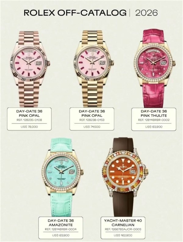 探秘劳力士26年隐藏款：奢华与稀缺的极致碰撞