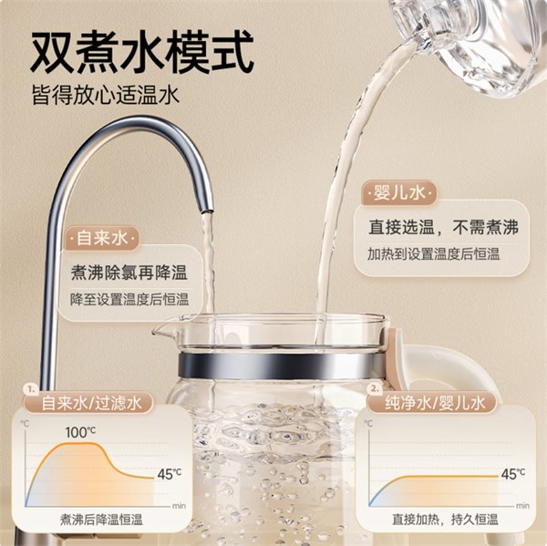 小熊（Bear）恒温水壶婴儿调奶器：贴心守护宝宝的每一口奶