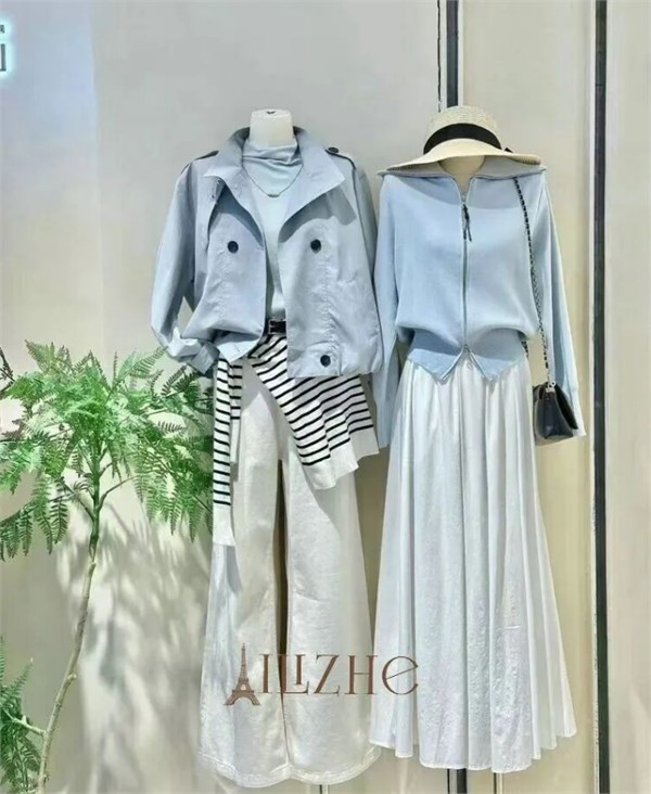 艾丽哲(Ailizhe)以蓝为序，谱写女性的优雅三重奏