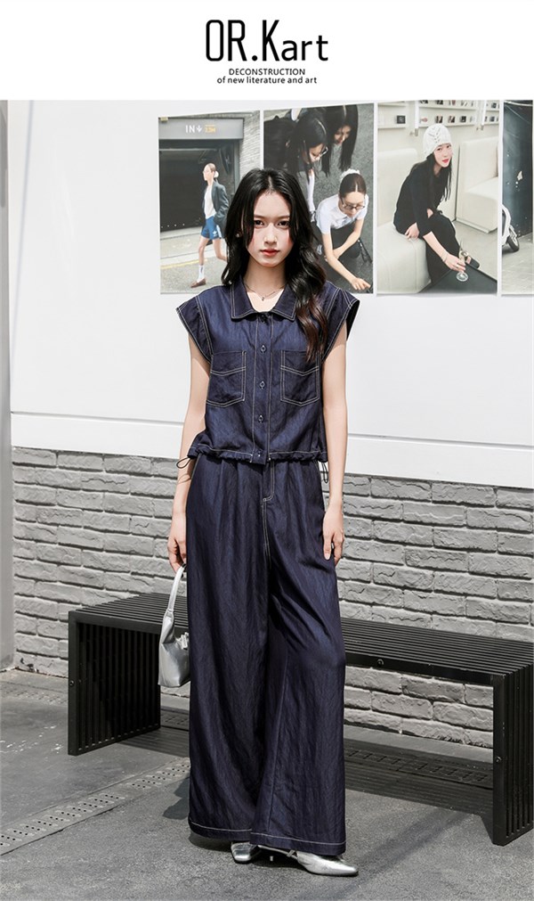 解构女装(OR.Kart)｜深蓝牛仔新绎：都市工装的青春诗行