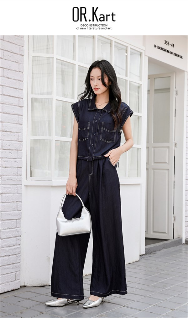 解构女装(OR.Kart)｜深蓝牛仔新绎：都市工装的青春诗行