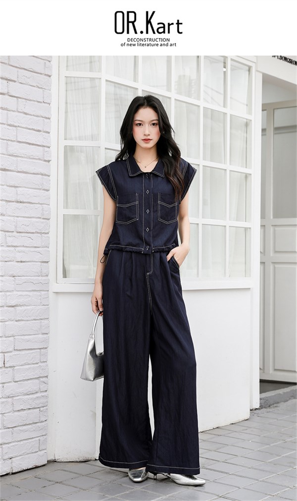 解构女装(OR.Kart)｜深蓝牛仔新绎：都市工装的青春诗行