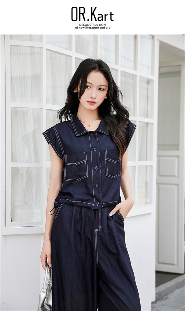 解构女装(OR.Kart)｜深蓝牛仔新绎：都市工装的青春诗行