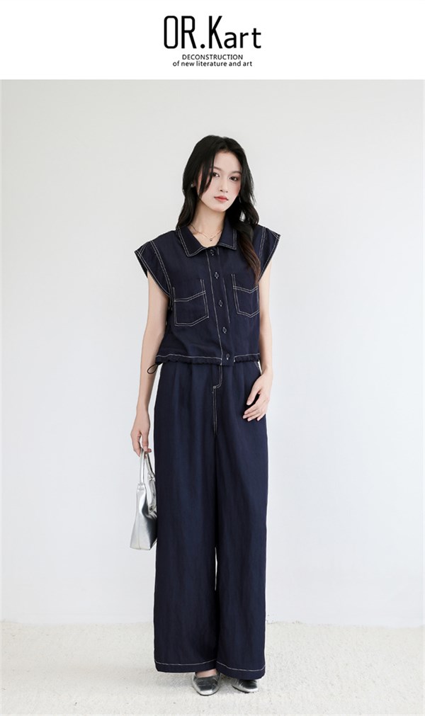 解构女装(OR.Kart)｜深蓝牛仔新绎：都市工装的青春诗行