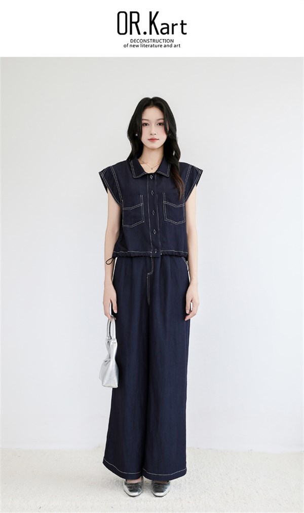 解构女装(OR.Kart)｜深蓝牛仔新绎：都市工装的青春诗行