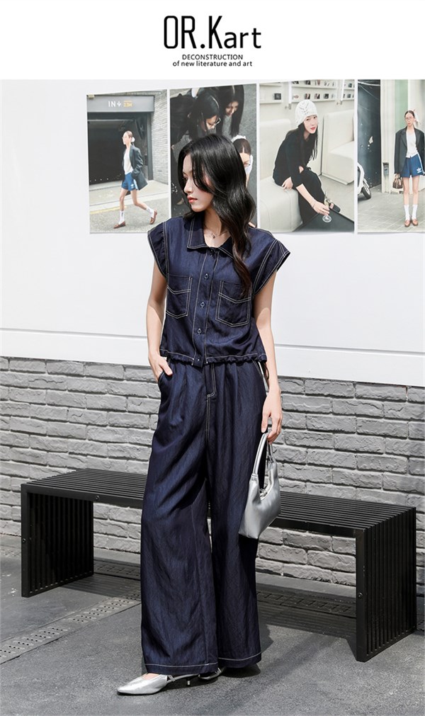 解构女装(OR.Kart)｜深蓝牛仔新绎：都市工装的青春诗行