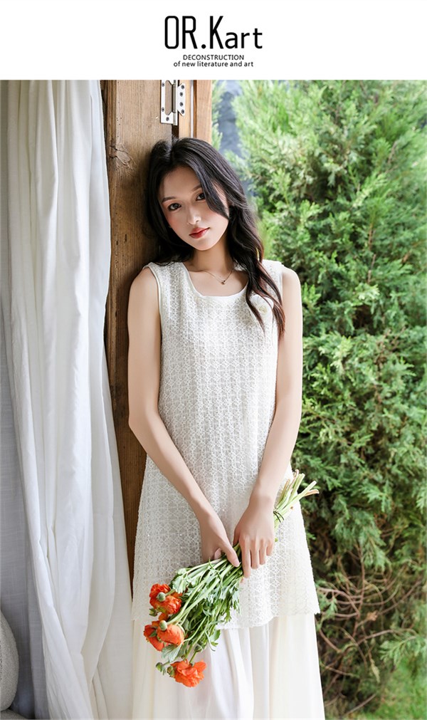 解构女装(OR.Kart)2026夏季度假白裙：以建筑美学重构海岛假日的浪漫诗行