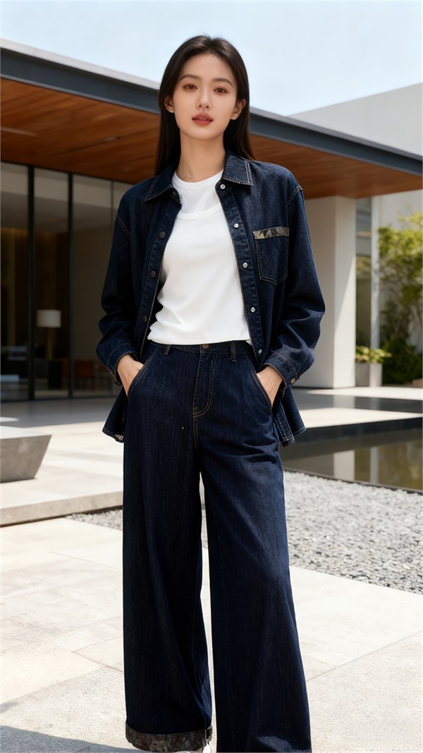 婕依妮女装｜2026春季新品：短款皮衣×牛仔套装，以率性姿态撞开春日时尚大门