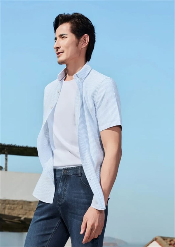 杉杉 SHANSHAN · 2026 夏日蓝衬衫