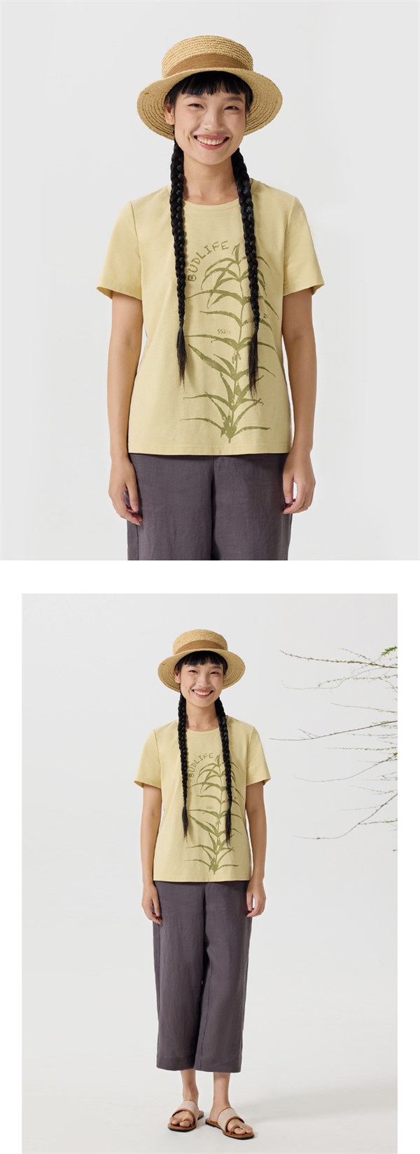 补丁生活，手绘蒲公英 如花在野，衣染自然