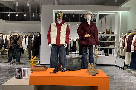 DD男装品牌店铺展示