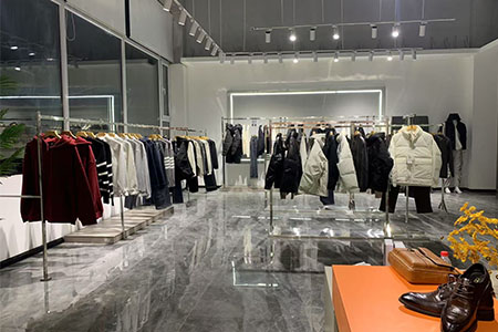 DD男装品牌店铺展示