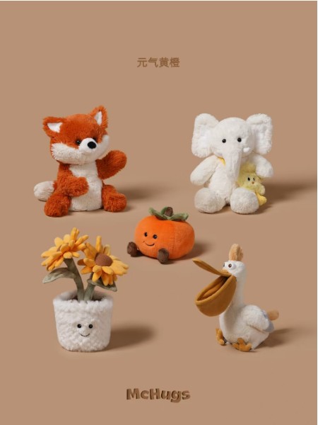 McHugs毛绒挂饰和玩偶