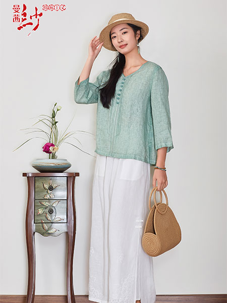 曼茜纱女装品牌2025春夏新品