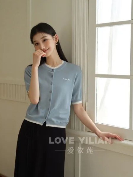 LOVE依莲女装2025夏装短袖