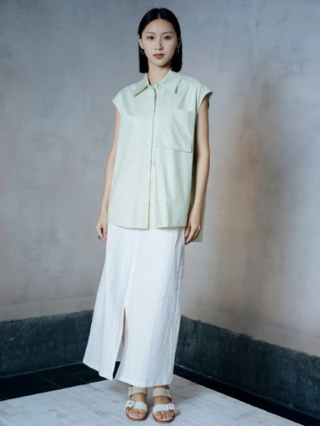 奕色(LESERBIE)女装时尚舒适休闲慵懒风连衣裙2025新款