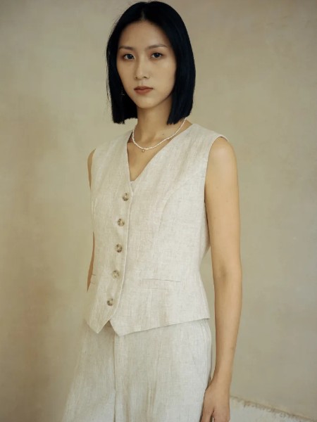 奕色(LESERBIE)女装时尚舒适休闲慵懒风连衣裙2025新款