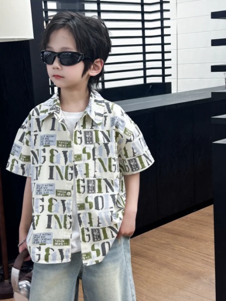 麦乐鸭童装品牌时尚休闲可爱男童女童2025夏季新款