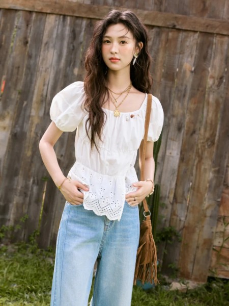 谜秀(MISHOW)女装品牌OL通勤显瘦时尚2025夏季新款