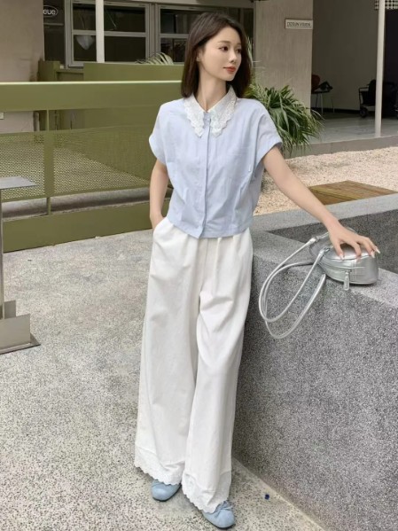 樱之花(insvar)女装高级时尚淑女气质显瘦短袖2025夏季新款