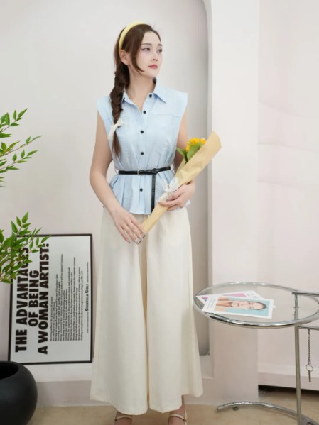 樱之花(insvar)女装高级时尚淑女气质显瘦短袖2025夏季新款