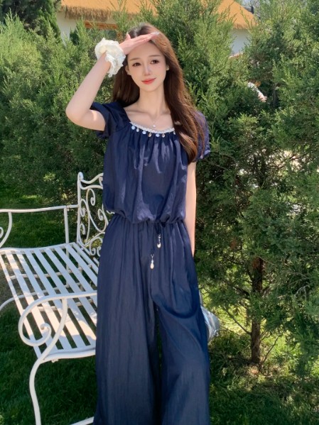 樱之花(insvar)女装OL气质时尚显瘦短袖2025夏季新款