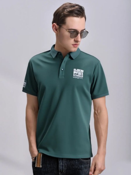 恩咖(UNKUT)男装高级清新复古POLO2025夏季新款
