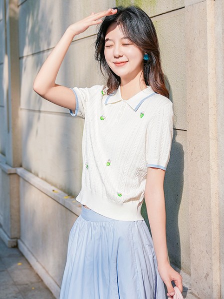 茵曼(INMAN)女装淑女温柔2025夏装新款