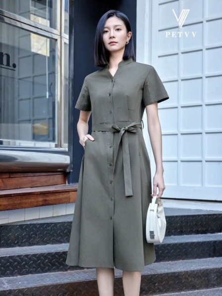 PETvv女装气质通勤OL套装女2025夏季新款