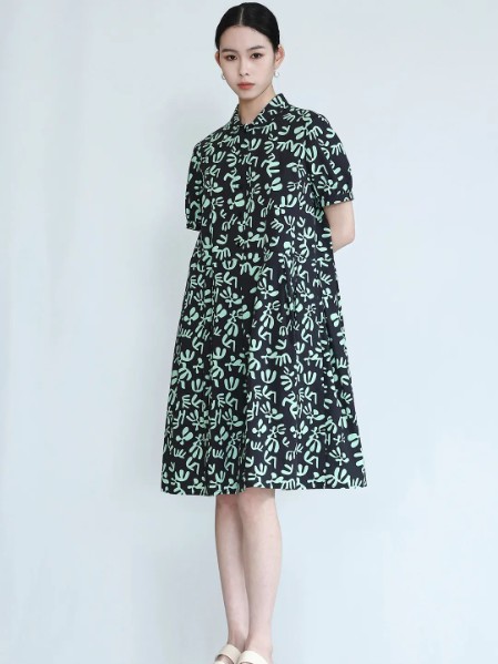 ZHUTI主提(ZHUTI)女装气质时尚淑女连衣裙2025夏季新款