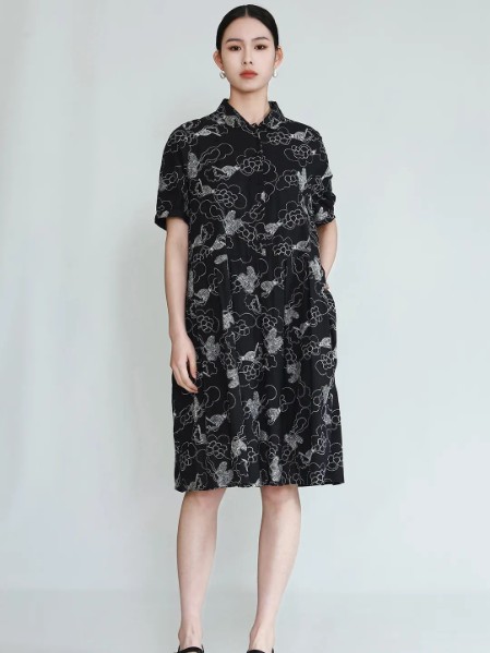 ZHUTI主提(ZHUTI)女装气质时尚淑女连衣裙2025夏季新款