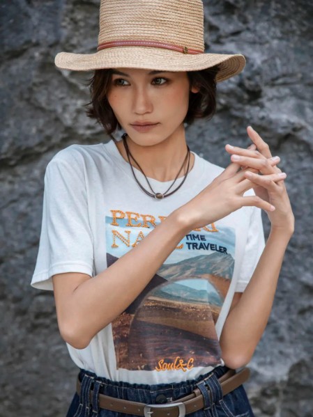 苏昔(SOULCELL苏昔)女装休闲时尚透气短袖2025夏季新款