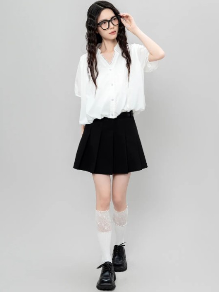 欧微女装品牌时尚气质淑女短袖2025夏季新款