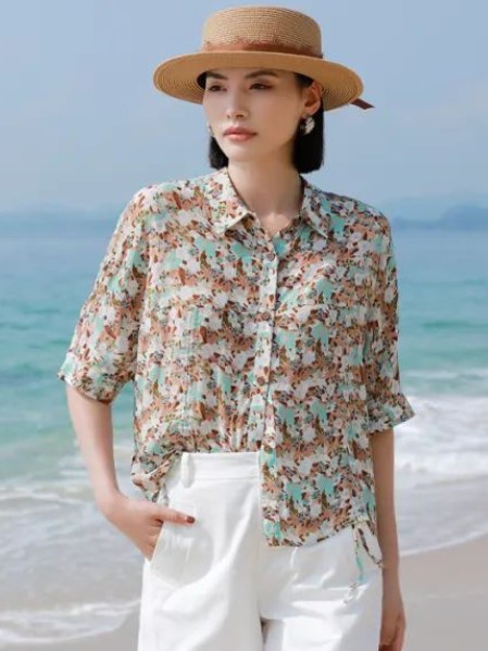 墨曲(MOQU)女装文艺简约舒适女装2025夏季新款
