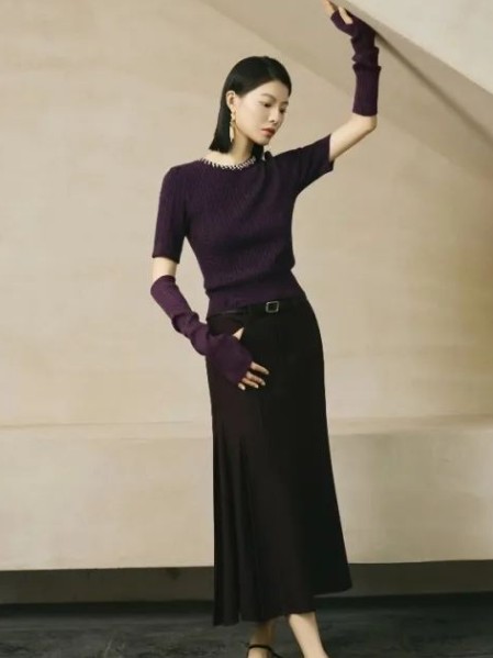 迪笛欧(DIDIOU)女装知性优雅气质2025秋季新款