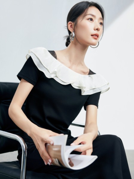 joy speaker桔尚气质简约通勤女装2025夏季新款