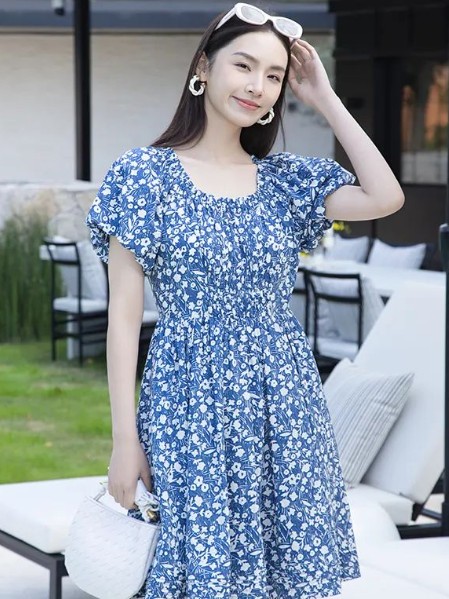 如缤RUBIN女装休闲百搭简约短袖2025夏季新款