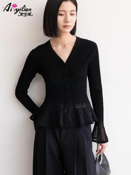 爱依莲女装职业通勤气质2025秋季新款