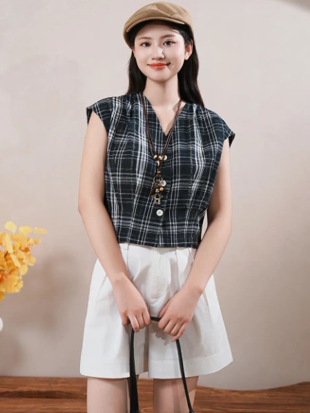 薇薇希(VIVIS)女装简约时尚气质2025夏季新款