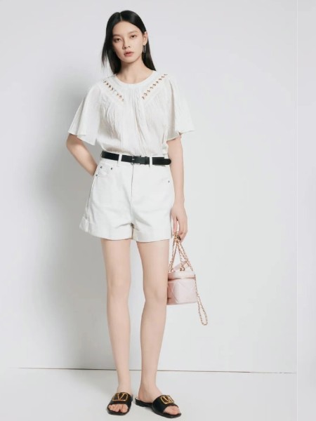 曼娅奴(MIGAINO)女装品牌棉麻透气舒适2025夏季新款