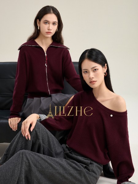 艾丽哲(Ailizhe)女装品牌2025年冬季最新产品展示