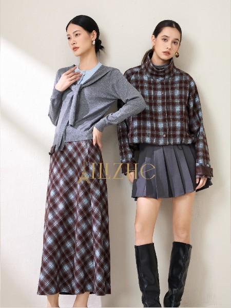 艾丽哲(Ailizhe)女装品牌2025年冬季最新产品展示