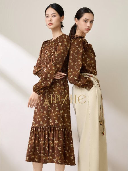 艾丽哲(Ailizhe)女装品牌2025年冬季最新产品展示