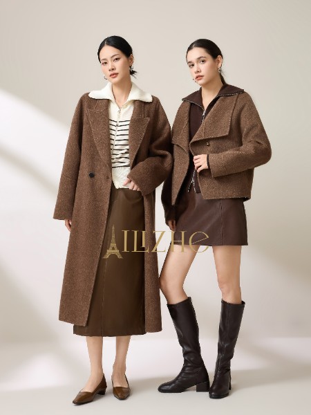 艾丽哲(Ailizhe)女装品牌2025年冬季最新产品展示