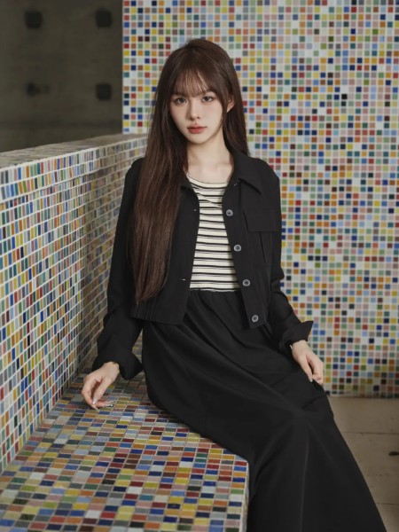 拉谷谷(La go go)女装品牌松弛感通勤风长袖套装2025新品