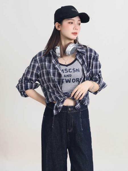 美丽穿女装品牌休闲慵懒风外套2025秋季新品
